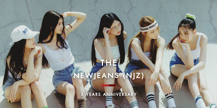 ครบรอบ 3 ปี NewJeans  (NJZ) เกิร์ลกรุ๊ปผู้พลิกโฉมเทรนด์ K-Pop ด้วยสีสันที่ไม่อาจเลียนแบบได้